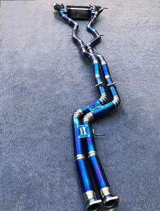 Sistema de escape de titanio para coches, silenciador de tubo de bajada, personalizado, de acero inoxidable, para <span class=keywords><strong>BMW</strong></span> Serie M - Product Image 3