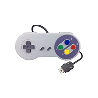Joystick con Cable USB para Nintend SNES, Controlador de Juegos para Nintendo SNES, PC, MAC y Consola