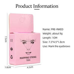 Kit de traçage pour microblading et PMU, certifié TUV/ISO, pour lèvres et sourcils, marque privée OEM, outils souples et faciles à utiliser - Product Image 2