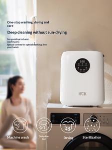 Mini Lavatrice Husky per Biancheria Intima, Pantaloni, Bambini, Lavaggio e Asciugatura Tutto in Uno, Capacità 0,7kg, Display LED - Product Image 4