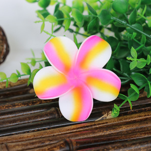 ZHUOOU <span class=keywords><strong>Fiori</strong></span> di Frangipani <span class=keywords><strong>in</strong></span> Schiuma Colorati per Decorazioni di Matrimoni e Feste - Product Image 5