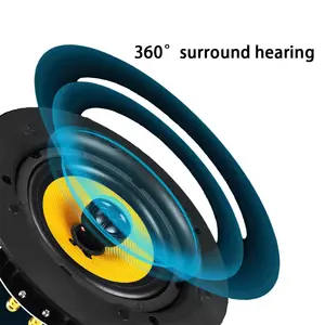 क्लास स्पीकर सेंट्रल कंट्रोल पार्ट्स म्यूजिक लाउड-सीलिंग स्पीकर फिक्स्ड रेजिस्टेंस 20w प्लास्टिक सोनो स्पीकर अमेज़ॅन एलेक्सा