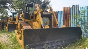 Bulldozer sobre orugas Caterpillar D9R D6R D6R D6G D6D D6H usado con motor de pintura original y componentes de bomba Modelo D8R a la venta - Product Image 3