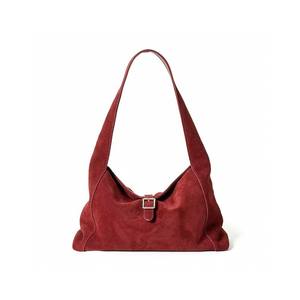 Sacs à bandoulière décontractés pour femmes en cuir véritable de vachette suédé léger et durable, de créateur, produits en gros de Chine - Product Image 1
