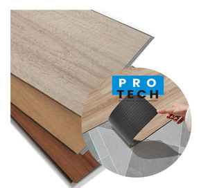 Vinilo de PVC de lujo moderno, azulejos de plástico de 4mm y 2,5mm, núcleo rígido resistente al desgaste, suelo SPC, diseño de piedra de espiga marmoleada - Product Image 1