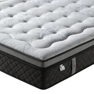 Factory Direct Commercial Nano Pocket Spring Mattress Home Bedroom Hotel King Size Coil Mattress
