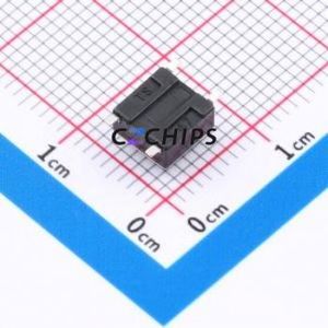 BTS0D0030ABG00 Tactile Switch SMD-4P,6x6mm Switch Round Button 1N Vertical Mount 6mm - Product Image 2