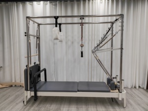 Top Portable Adjustable <b>Aluminum</b> Reformer <b>Tower</b> Home Fitness Equipment for Core Strength PL011GB Stable Design - Product Image 5