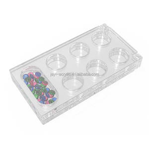 JAYI Set Papan Permainan Lucite <span class=keywords><strong>Mancala</strong></span>, Set Lipat Akrilik Asli, Disesuaikan - Product Image 4