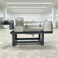 Déshydrateur à vis pour zeste d'agrumes, machine de déshydratation des pelures de citron, presse à vis pour la déshydratation des fruits et légumes usagés