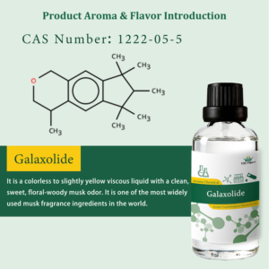 Muschio Sintetico Galaxolide di Alta Qualità CAS 1222-05-5, Ingrediente Fragrante per Lozioni e Creme Cosmetiche - Product Image 1