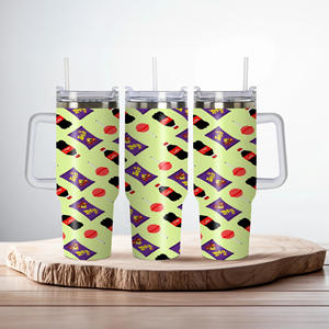 Botella de Agua de Acero Inoxidable de 40 oz de Doble Pared con Asa, para Viajes, con Diseño Personalizado de <span class=keywords><strong>Dulces</strong></span> Mexicanos de Buena Calidad - Product Image 3