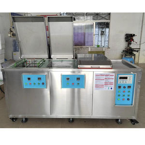 Limpiador ultrasónico industrial personalizado OEM 28KHZ 100L para limpieza de piezas metálicas - Product Image 4