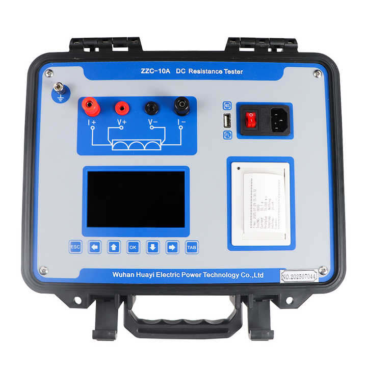 Single Phase Portable Transformer DC Winding Resistance Tester Electric ...