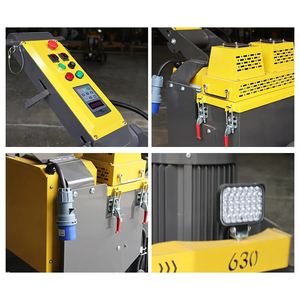 Máquina automática para pulir suelos de hormigón Amoladora de hormigón Premium con componente de motor central Máquina para pulir suelos - Product Image 6