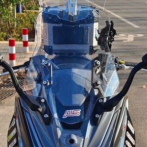 <span class=keywords><strong>Parabrezza</strong></span> Universale Regolabile in Altezza per Modifiche Moto - Product Image 4