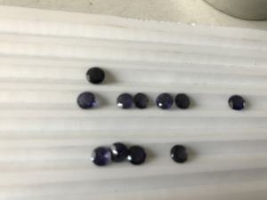 Piedra preciosa de iolita Natural de alta calidad, Color azul, forma redonda calibrada para joyería hecha a mano, producto a granel, piedras preciosas sueltas - Product Image 3