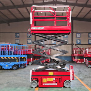 Nieuwe fabrieksdirecte levering Shandong 8m bouw schaarlift zelfrijdende hydraulische elektrische mobiele retail hotels 500kg - Product Image 3