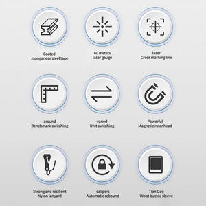 Lonnmeter - Medidor de Distancia Láser de 60 Metros y Cinta Métrica 3 en 1 con Pantalla LCD Multifunción e Infrarrojos - Product Image 5
