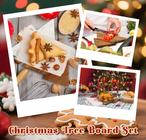 Nuovo Design salumi vassoio albero di natale a forma di salumi di marmo di taglio tavola di servizio con formaggio utensili per la cucina - Product Image 6