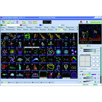 Popular controlador de software láser de animación Dmx FB3 FB4 para espectáculo de luz láser