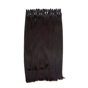 Paquetes de extensión de cabello Remy alineados con cutícula Virgen sin procesar Oferta del proveedor de cabello humano indio crudo - Product Image 1