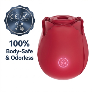 <span class=keywords><strong>Vibratore</strong></span> a Rosa con 10 Frequenze di Suzione per Donne, Stimolatore Clitorideo Impermeabile IPX7 Kovida con Ricarica Magnetica, Sex Toy <span class=keywords><strong>Silenzioso</strong></span> - Product Image 3