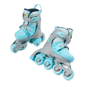 Patins à roulettes multifonctionnels réglables pour filles <span class=keywords><strong>Roues</strong></span> doubles simples Lumières clignotantes exclusives transfrontalières PU pour enfants - Product Image 3