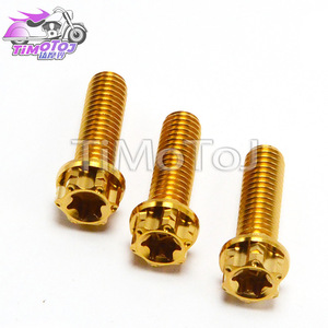 Xe máy Titan nmax155 đầy đủ vít hợp kim titan và đai ốc đặt nhiều màu TC4 bu lông sửa đổi xe máy - Product Image 5
