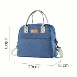 Bolsa Térmica Porta Alimentos Personalizada Oxford, Aislada, Portátil, con Logotipo, al por Mayor, para Viajes, Conveniente, de Gran Capacidad - Product Image 5