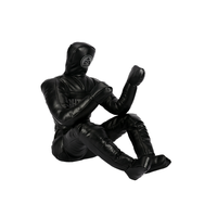BondTex 165cm BJJ Jiu-Jitsu Grappling Factice Position Assise pour Kickboxing Taekwondo Karaté Arts Martiaux Formation Impression Personnalisée