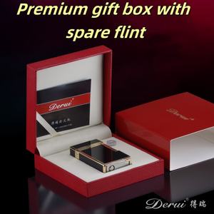 Briquet torche butane Jet flamme allume-cigare réglable flamme métal coupe-vent briquet avec couteau perceuse à cigares - Product Image 3