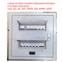 Caja de Distribución de Bajo Voltaje de Acero Inoxidable IP66, Panel de Distribución Eléctrica para Exteriores