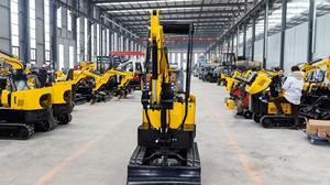 Vendita calda Mini macchina 1Ton con contrappeso, Euro 5 ed EPA compiacente scavatore cingolato Mini escavatore - Product Image 4