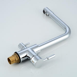 Grifo de Cocina Chengming de 2 Manijas, Montado en el Encimera, con Válvula de Cerámica, Rotación de 360 Grados, Estilo Moderno - Product Image 4