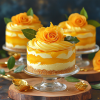 Bol à dessert en verre transparent de forme florale, durable, recyclable, nouveau design, exquis, classique, gobelet à glace gaufré
