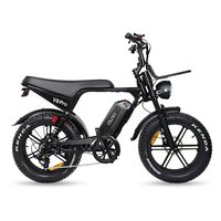 Vélo électrique urbain OUXI V8 Pro Fatbike 250W 1000W, longue autonomie, batterie amovible, pour adultes