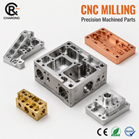 Service de fabrication sur mesure de pièces métalliques à faible volume en aluminium 7075 et alliage de titane, 3 axes et 5 axes, pour outils de plaquettes semi-conductrices
