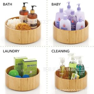Modern minimalist wooden storage box <b>for</b> home kitchen <b>spice</b> <b>jars</b>, desktop wine and beer storage organizer. - Product Image 1