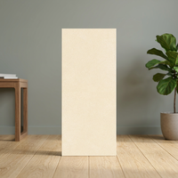 Carrelage en porcelaine couleur blanc crème 600x600mm, facile à nettoyer, imperméable, moderne, pour sol, mur, salon, hôtel