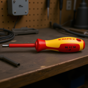 Destornillador Knipex con punta hexagonal de 50 mm, herramienta aislada para electricistas - Product Image 3