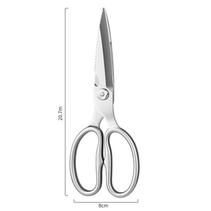 Multifunctional <b>Kitchen</b> <b>Scissors</b> Stainless Steel Heavy Duty Chicken Bone Shears All Steel Integrated Household Use - Product Image 3