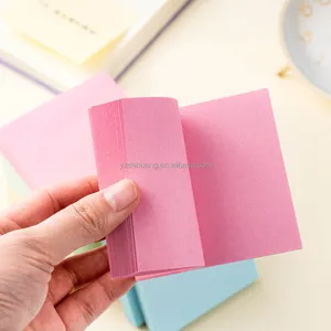 DHA 100 Pages Office Stationery Color Note Paper Convenient Paste Memo Pads Sticky Creative Can Tear Note Memo Pads