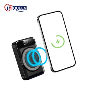 Banco de Energía Magnético Tipo C de 22.5W con Logotipo Personalizado al por Mayor, 10000mah 5000Mah con Cable, Banco de Energía Portátil de Carga Rápida para Teléfono - Product Image 3