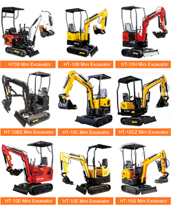 Sơn Đông Mini Máy xúc nhà máy Trái Đất di chuyển máy móc 1500kg ht15pro nhỏ Micro mini Máy xúc với kèm theo cab - Product Image 3