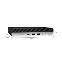 Mini PC de bureau Barebone EliteDesk 800 G3 7ème génération, état impeccable, sans rayures, testé, fonctionnel