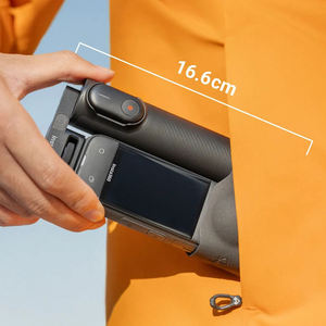 Mini Palo Selfie 2 en 1 Plegable de Aleación de Aluminio Flexible con Soporte de 1/4\" para Cámaras de Acción <span class=keywords><strong>Insta360</strong></span> X5 X4 X3 - Product Image 4