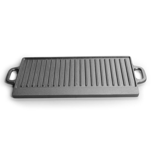 野营可逆烧烤双面炊具铸铁烤盘 - Product Image 2