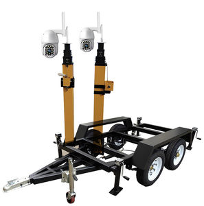 20ft 20lbs Load <span class=keywords><strong>Construction</strong></span> Kamera anhänger Verwenden Sie einen zuverlässigen Teleskop mast. Heben Sie den Solid Square <span class=keywords><strong>Pole</strong></span> für die PTZ-Kamera manuell an - Product Image 1