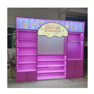 Haut de gamme personnalisé magasin de détail Boutique meubles vitrine murale centre commercial enfants jouet vitrine